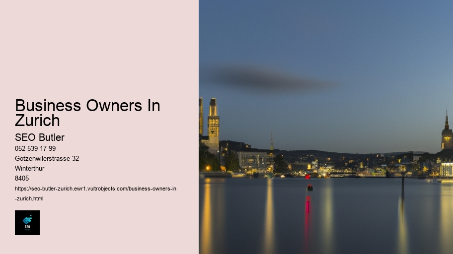Business Owners In Zurich