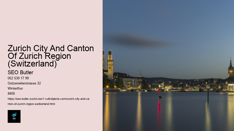 Zurich City And Canton Of Zurich Region (Switzerland)